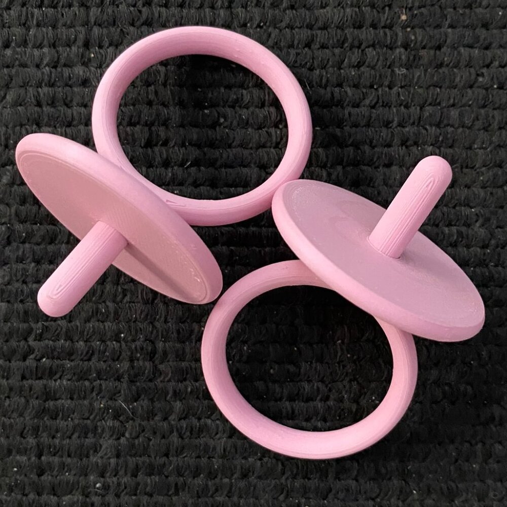 Replacement Pacifier PINK for Vintage Cabbage Patch Kids, and Preemies